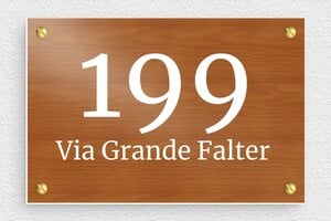 Numeri civici in legno - PVC - undefined - poirier-blanc - screws - it-cartello-numero-casa-legno-004-1-1747277534840