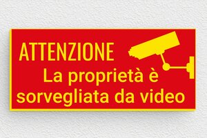 Cartelli proprietà privata - PVC - undefined - rouge-jaune - glue - it-cartello-porta-006-4-1747213313436
