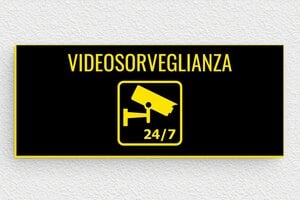 Cartelli proprietà privata - PVC - undefined - noir-jaune - glue - it-cartello-porta-006-5-1747213316411