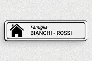 Targhette per porta - PVC - undefined - gris-noir - glue - it-cartello-porta-019-1-1747213970779