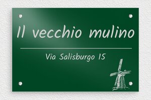 Targhette per porta in alluminio - Alluminio inciso - undefined - vert-nopaint - screws - it-cartello-porta-alluminio-001-2-1747277581653