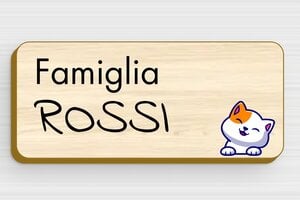 Targhette per cassette postali in legno - Legno - undefined - erable - glue - it-cartello-porta-casa-legno-007-3-1747279753614