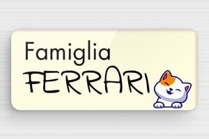 Targhe con nome casa - Plexiglass - undefined - custom - glue - it-cartello-porta-casa-plexiglass-010-3-1747279845301