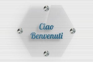 Targhette per porta in plexiglas trasparente - Plexiglass trasparente - undefined - transparent - screws-spacer - it-cartello-porta-plexi-trans-005-2-1747278342960