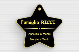 Targhette per porta in pvc - PVC - undefined - noir-jaune - screws - it-cartello-porta-pvc-005-1-1747278166186