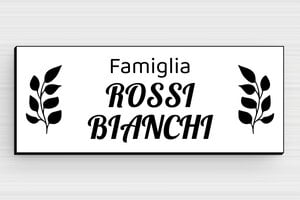 Targhette per porta in pvc - PVC - undefined - blanc-noir - glue - it-cartello-porta-pvc-006-3-1747279861114
