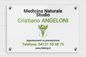 Targhe professionali in plexiglas - Plexiglass - undefined - custom - screws-caps - it-cartello-pratica-plexi-004-4-1747219913358