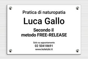 Targhe in plastica - PVC - undefined - blanc-noir - screws-caps - it-cartello-pratica-pvc-005-3-1747279528251