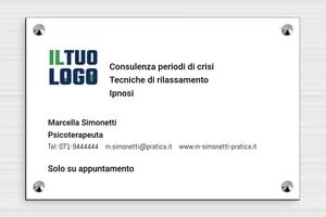 Targhe in plastica - PVC - undefined - custom - screws-caps - it-cartello-pratica-pvc-013-3-1747280045161