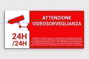 Cartelli proprietà privata - Cartello 'Proprietà Privata - Videosorveglianza' - undefined - custom - glue - it-cartello-privato-043-1-1747213526654