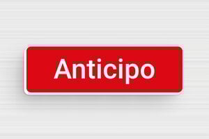 Targhe di identificazione industriale - PVC - undefined - rouge-blanc - glue - it-cartello-segnale-kenn-002-4-1747217038568