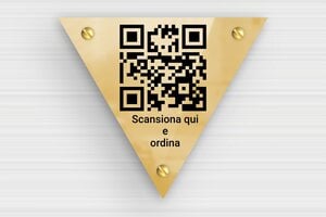 Targhe in metallo - Ottone - undefined - poli - screws - it-cartello-triangolare-001-5-1747275820276