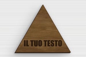 Targhe triangolari - Legno - undefined - noyer - glue - it-cartello-triangolare-003-5-1747275864644