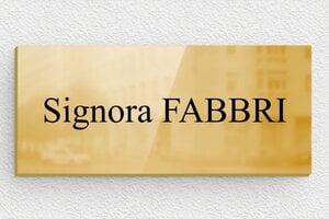 Targhette per porta - Ottone - undefined - poli - glue - it-cartello-ufficio-036-1-1747212248949