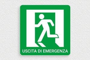Segnaletica di sicurezza sul lavoro - Cartello Uscita di Emergenza - undefined - vert-blanc - glue - it-cartello-uscita-di-emergenza-006-2-1747210981779