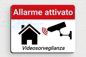 Cartello di allarme sotto videosorveglianza - undefined - custom - glue - it-cartello-video-003-1-1747213830196