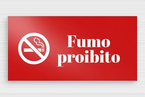 Cartelli di avvertimento - Cartello 'Fumo proibito' - undefined - rouge - glue - it-fumo-proibito-007-1-1747211230009