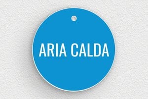 Targhe di tipo industriale - PVC - undefined - bleu-ciel-blanc - holes-only - it-industria-aerea-calda-005-3-1747209436892