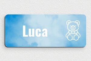 Targhette porta cameretta bambini - PVC - undefined - custom - glue - it-nome-scudo-005-0-1747214191467