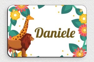 Targhette porta cameretta bambini - PVC - undefined - custom - screws - it-nome-targa-007-1-1747214152969