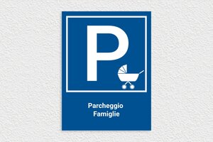 Cartelli parcheggio - Cartello Parcheggio 'Solo per Clienti' - undefined - bleu-blanc - none - it-parcheggio-002-4-1747215515627