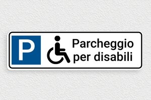 Cartelli parcheggio - Cartello di parcheggio 'Riservato per la ricarica' - undefined - custom - glue - it-parcheggio-003-3-1747215545361