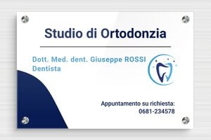 Targhe professionali con logo - Plexiglass - undefined - custom - screws-spacer - it-pratica-007-1-1747212108535