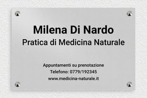 Targhe professionali - Alluminio - undefined - anodise - screws-caps - it-pratica-naturale-002-1-1747279322468