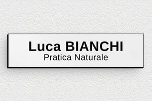 Targhette per porta - PVC - undefined - gris-noir - glue - it-pratica-naturale-012-1-1747211818619