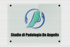 Targhe professionali con logo - Plexiglass trasparente Verde - undefined - vert - screws-spacer - it-praxis-segno-plexi-trans-018-3-1747280556840