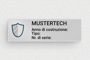 Targhe di identificazione industriale - Alluminio - undefined - anodise - glue - it-produttore-cartello-industria-simplice-001-3-1747209530407