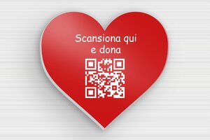 Targhe a forma di cuore - Alluminio - undefined - rouge - none - it-scudo-a-forma-di-cuore-002-1-1747275952533