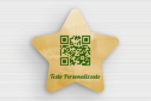 Targhe in metallo - Ottone - undefined - poli - glue - it-scudo-stella-001-2-1747276092019
