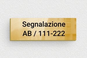 Targhe di tipo industriale - Ottone - undefined - poli - glue - it-segnalazione-industria-italiana-003-3-1747209433248
