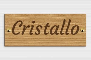 Targhe personalizzate per cavalli - Legno - undefined - chene - screws-caps - it-settore-associativo-cassetta-cavallo-legno-004-3-1747296855715