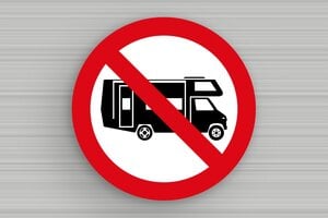 Targhe per campeggio - Camper vietati - undefined - custom - none - it-settore-turismo-camper-005-3-1747278566313