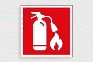 Segnaletica di sicurezza sul lavoro - Segnaletica antincendio per estintore - undefined - rouge-blanc - glue - it-signpro-segnalazione-industriale-013-5-1747297040920