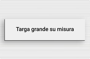 Targa dibond su misura - Alluminio dibond - custom - none - it-sur-mesure-l-dibond-01