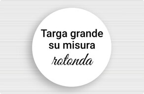 Targa forex su misura - PVC espanso - custom - none - it-sur-mesure-l-forex-rond