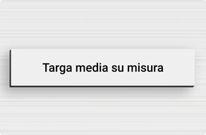 Targa dibond su misura - Alluminio dibond - custom - none - it-sur-mesure-m-dibond-01