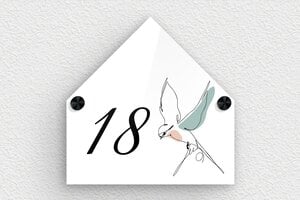 Targhe per animali domestici - Plexiglass - undefined - custom - screws-caps - it-targa-casa-animali-014-2-1747297299575