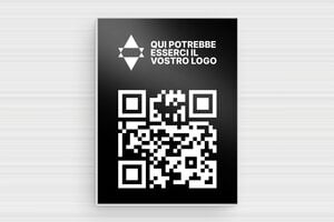 Targhe in alluminio - Alluminio - undefined - noir - none - it-targa-codice-qr-001-5-1747218105292
