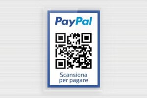 Targhe con codice QR - Plexiglass trasparente - undefined - transparent - none - it-targa-codice-qr-008-3-1747279640387