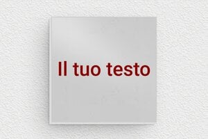 Targhe color argento - Alluminio - undefined - anodise - none - it-targa-colore-argento-001-5-1747275691934