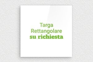 Targhe bianche - Plexiglass - undefined - custom - none - it-targa-colore-bianco-002-2-1747275762150