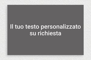 Targhe grigie - PVC - undefined - gris-souris-blanc - none - it-targa-colore-grigio-002-3-1747275313361