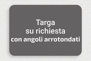 Targhe grigie - PVC - undefined - gris-souris-blanc - none - it-targa-colore-grigio-002-4-1747275317581