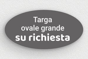 Targhe grigie - PVC - undefined - gris-souris-blanc - none - it-targa-colore-grigio-003-5-1747275356734