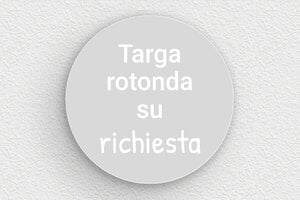 Targhe grigie - PVC - undefined - custom - none - it-targa-colore-grigio-004-4-1747275373319