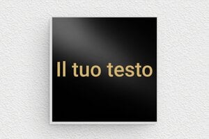 Targhe nere - Alluminio - undefined - noir - none - it-targa-colore-nero-003-3-1747275650058